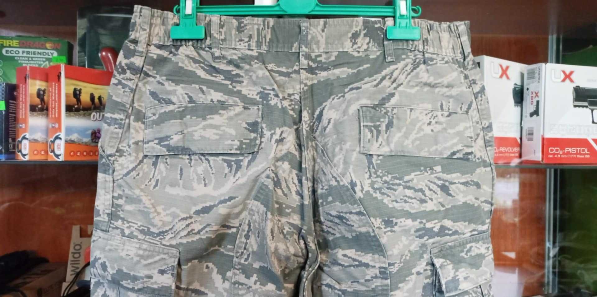 Spodnie Utility Air Force Camoflage Pattern US Army r.36L pas96/dł122