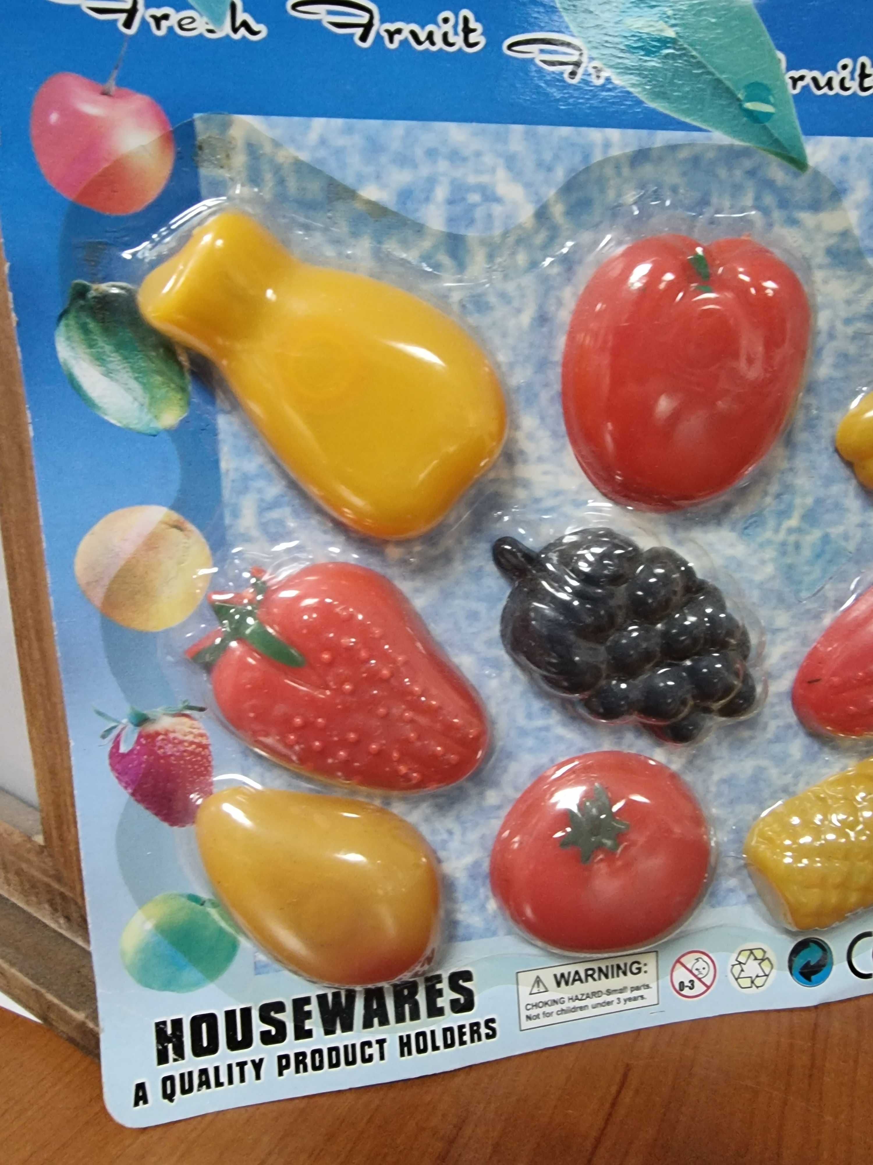 Magnesy na lodówkę owoce kolorowe dekoracje domu magnes