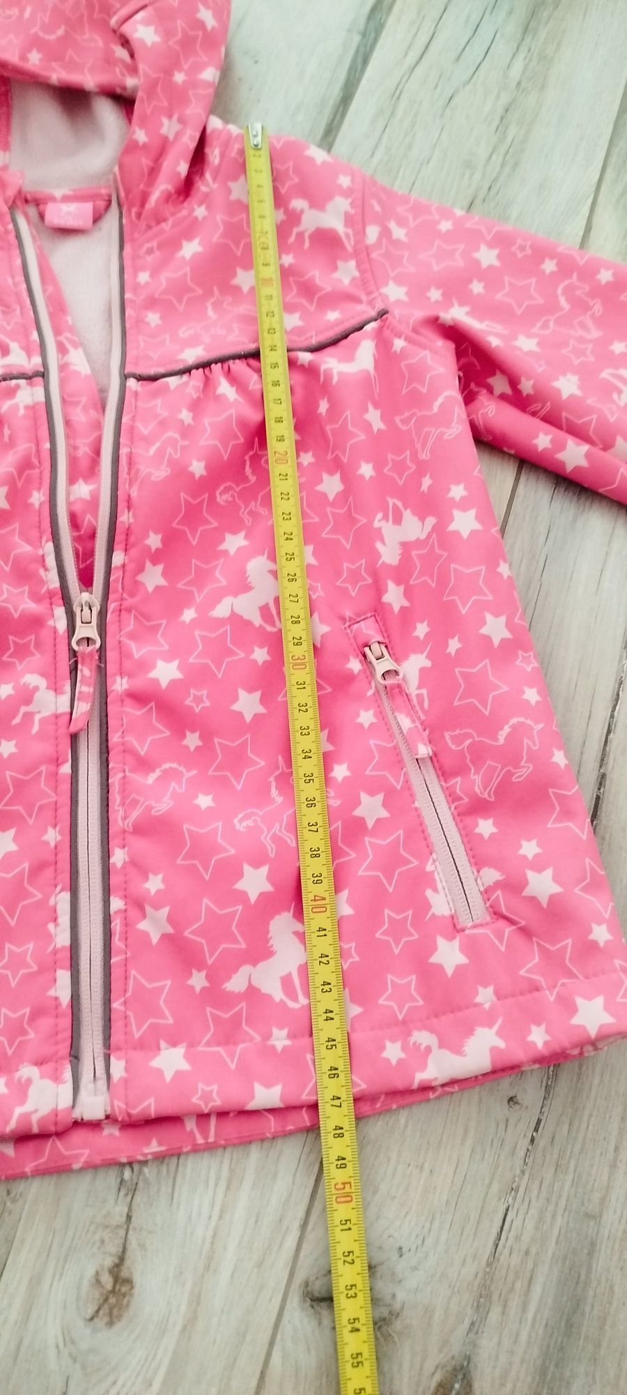 Kurtka płaszczyk Softshell r. 116-122