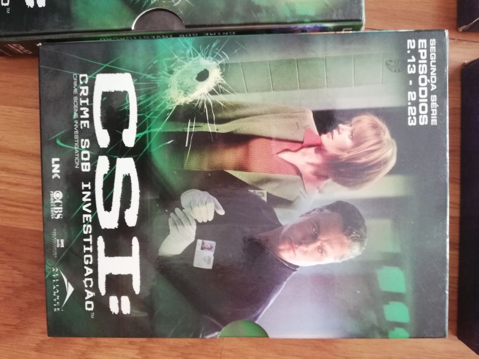 DVD CSI Las Vegas temporada 1 e 2