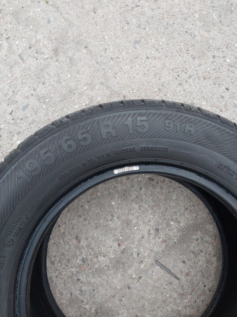 Sprzedam 2xopony Barum 195/65R15 letnie