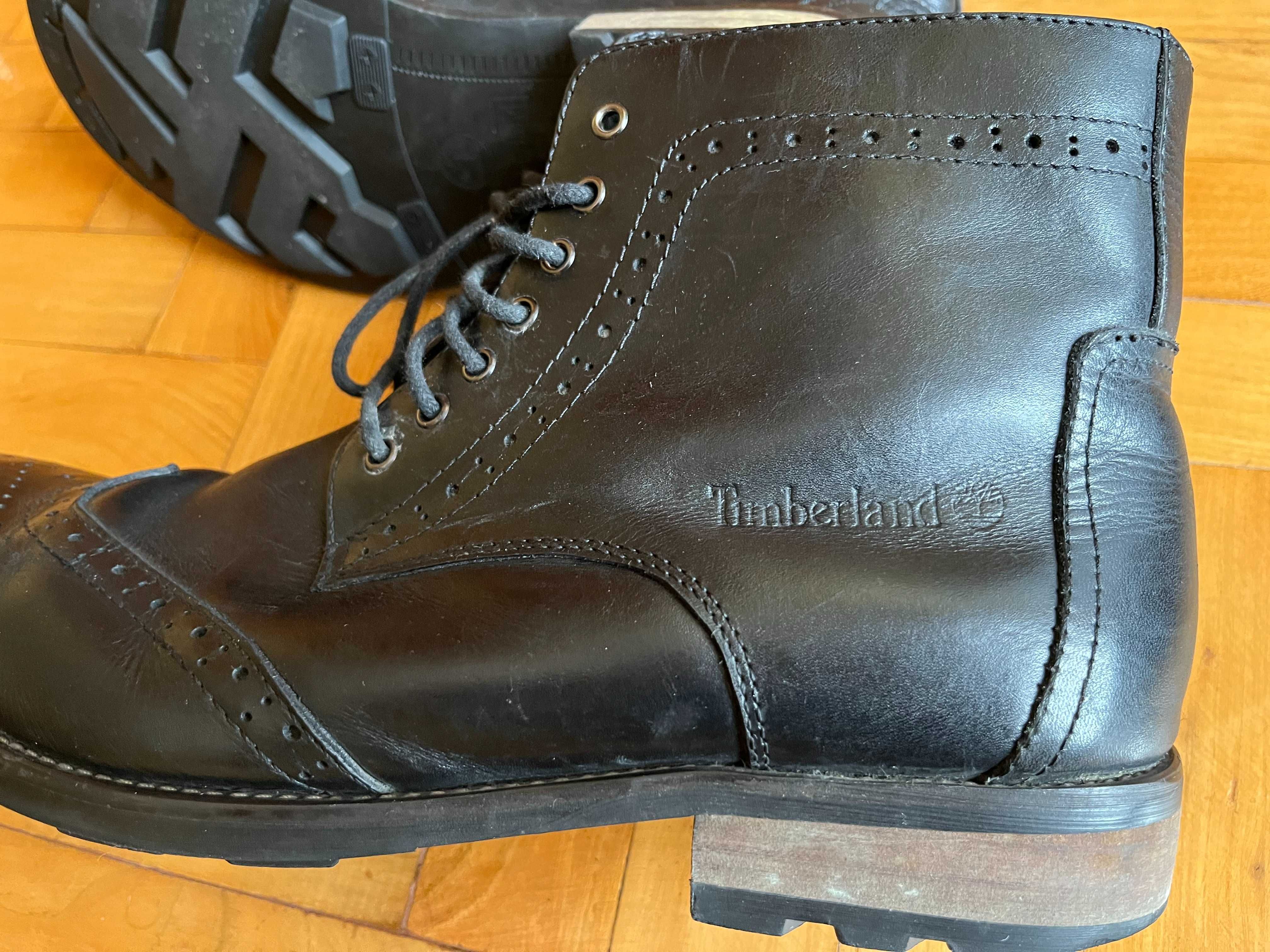 buty męskie kozaki timberland 40 - 41 rozm 25-26,5 cm skórzane !!