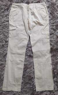 Beżowe spodnie bojówki 44 XXL Ellos