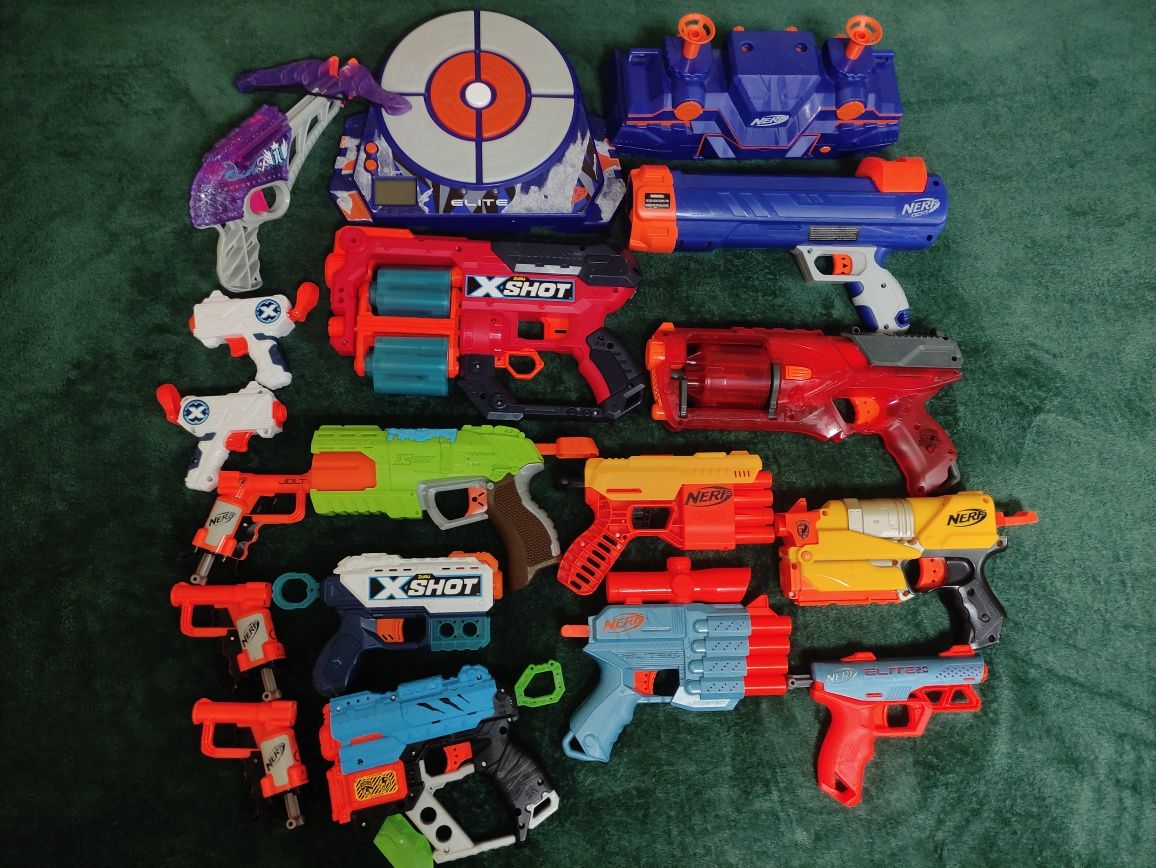 Nerf бластер, нерф аксессуары, детский пистолет