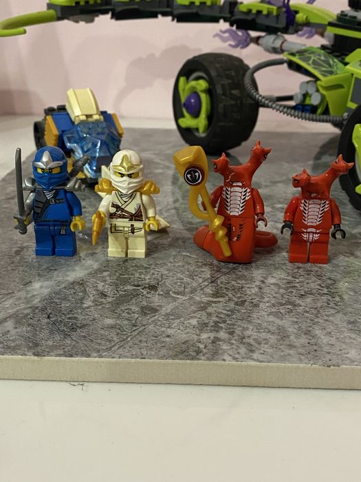 Lego Ninjago Set 9445 Fangpyre Truck Аналог