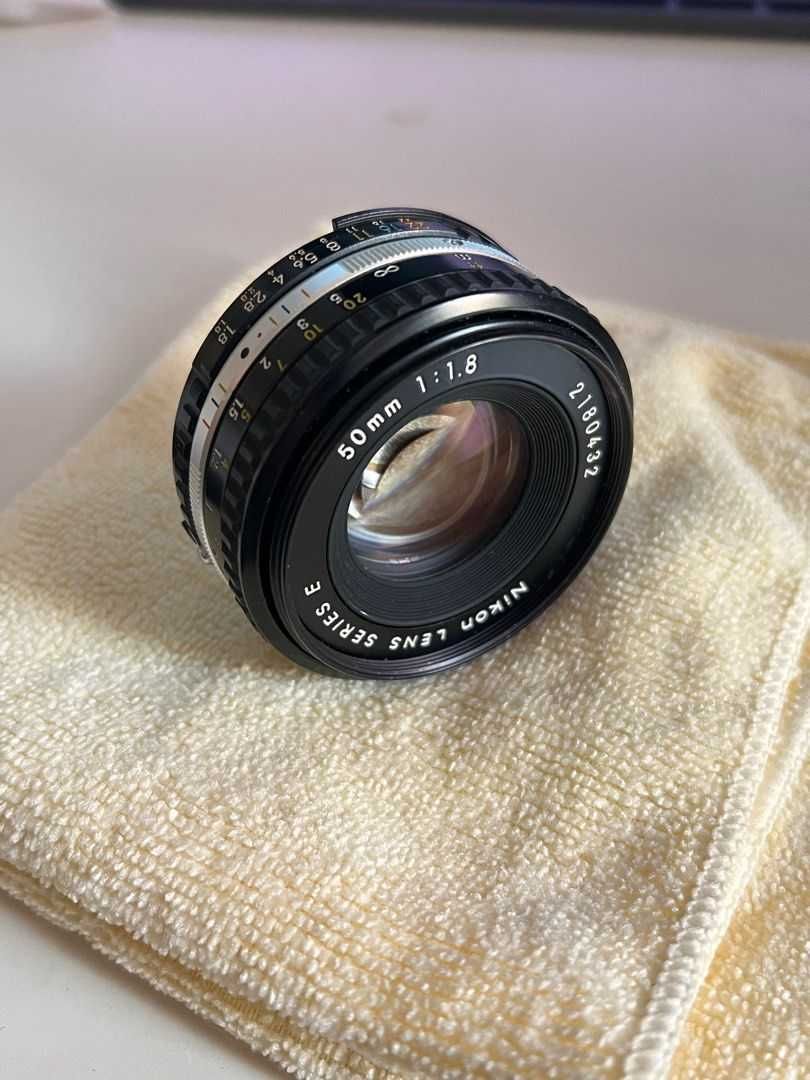 Lente objetiva Nikon lens series E - 50 mm 1:1.8