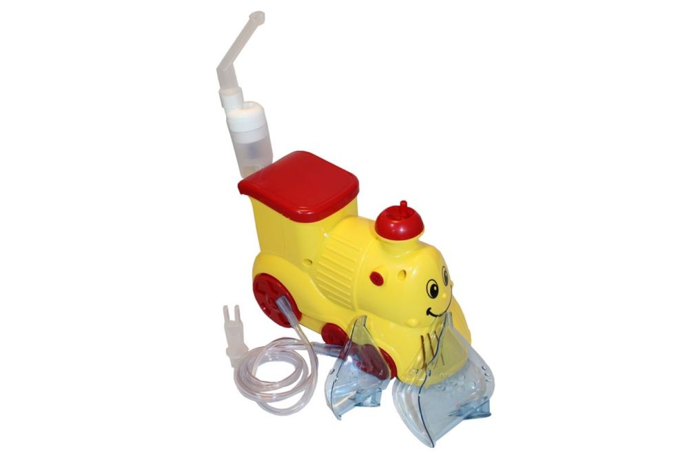 Ингалятор (небулайзер) Dr.Frei Turbo Train для детей компрессорный