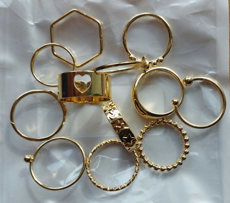 Каблучка 12 каблучок кольцо