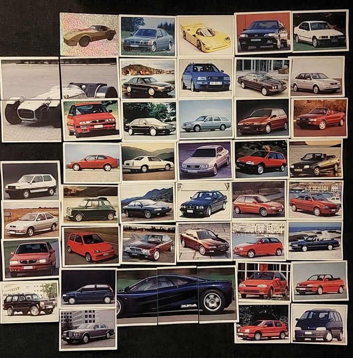 Cromos e fotografias carros/automóveis