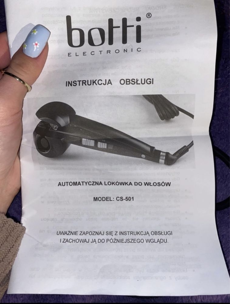 Automatyczna lokówka BOTTI