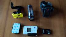 Kamera sportowa Sony HDR-AS200V + pilot + akcesoria, nowa bateria