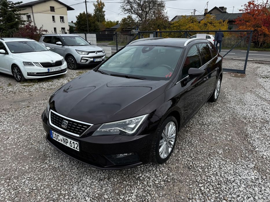 Seat Leon Fioletowy LIFT Klimatronik Lampy FULL LED Cz.ParkowniaNAVI MożliweRATY