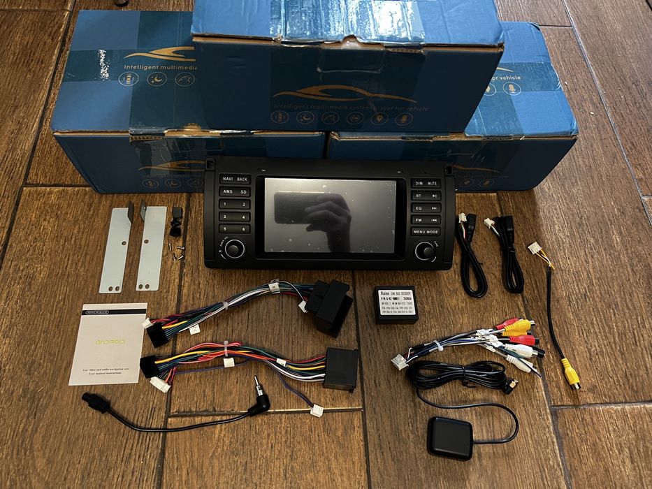 Android 14 BMW E53 E39 E38 Під Оригінал IPS GPS Wifi BT USB Магнітола