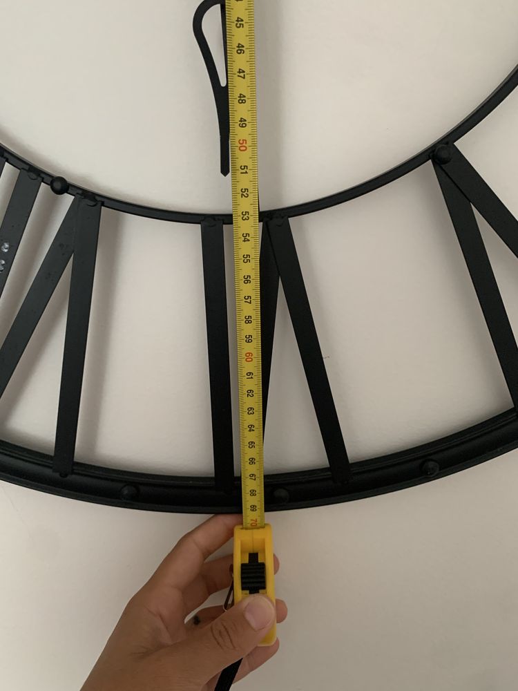 Relógio de parede decorativo