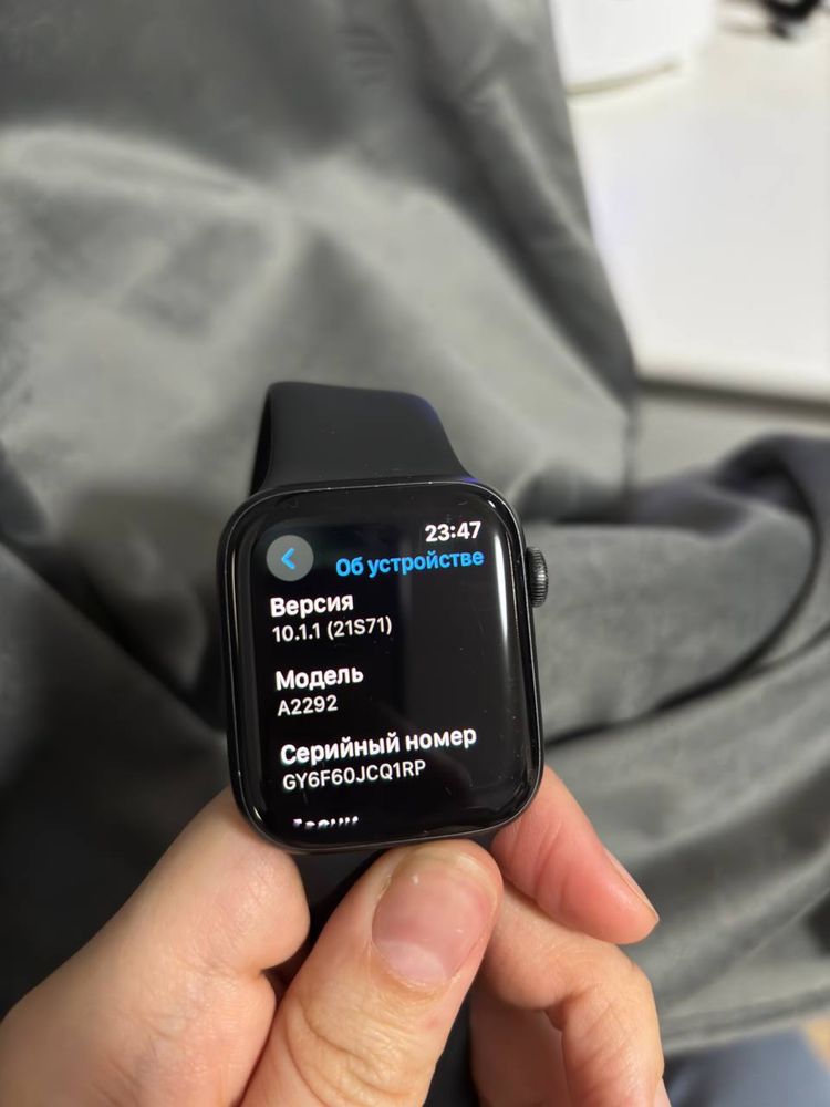Apple Watch 6 44mm Space Gray Aluminum Case