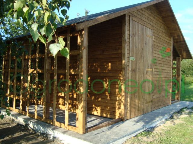 Drewniany Domek Ogrodowy Narzędziowy PRODUCENT