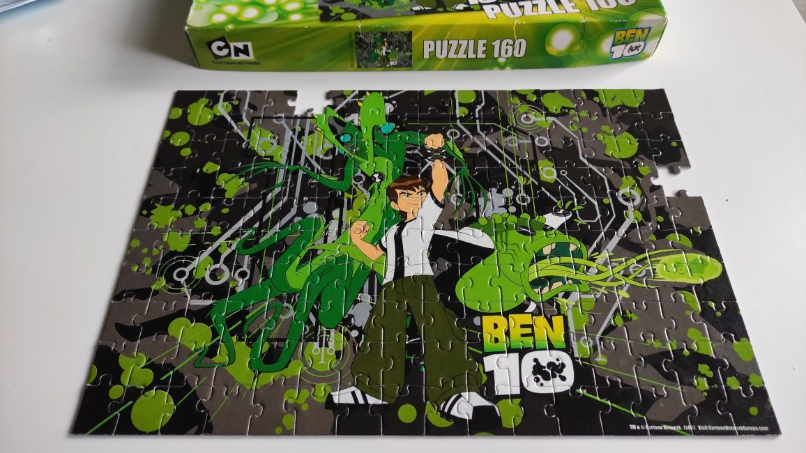 Puzzle Cartoon Network Ben10 160 dla dzieci