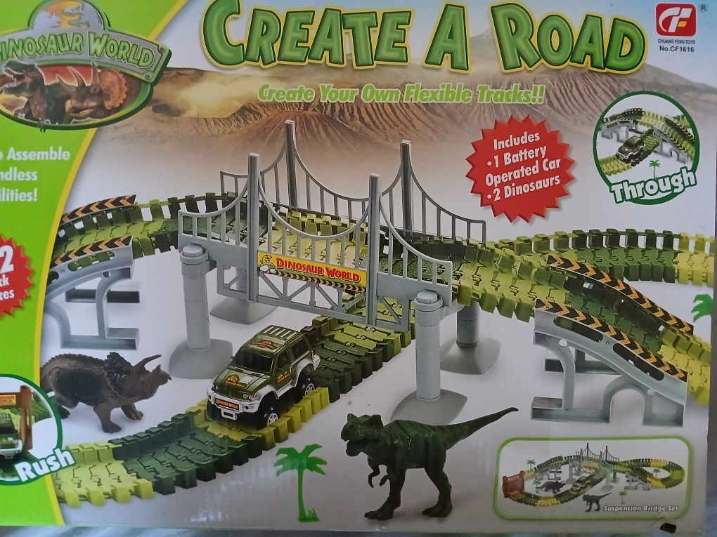 Tor dinozaury Create a road