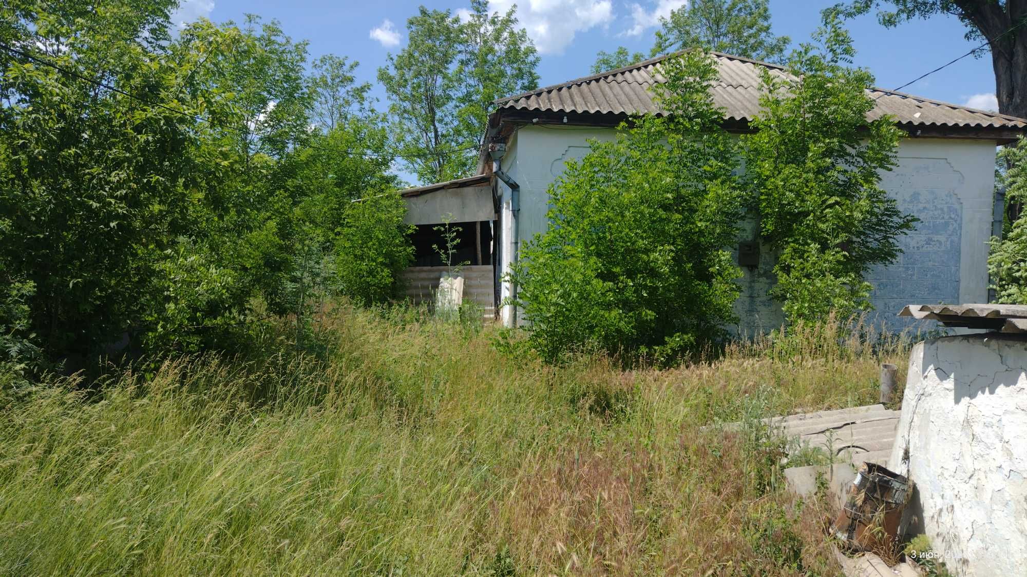 Продам земельну ділянку з житловим будинком, потребує рем.с. Соколівка