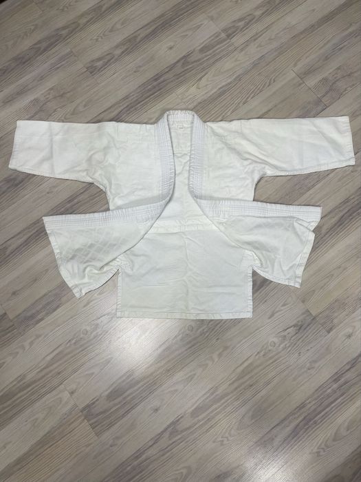 Чемпіонське біле кімоно з штанами на зріст 154 см для дзюдо і карате!