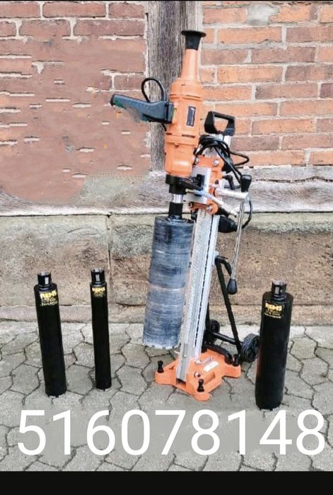 Wiercenie otworów w betonie ,cegle ,wiertnica