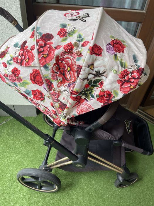 Cybex Priam Spring bloosom Rose Gold