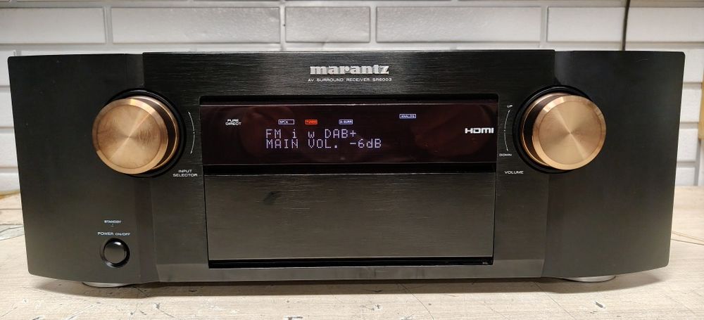 Amplituner MARANTZ SR-6003. Radio internetowe, HDMI