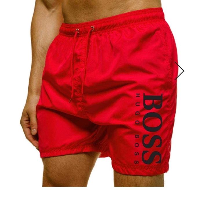 M.L.XL.XXL-WYPRZEDAŻ! Spodenki czerwone kąpielowe męskie .