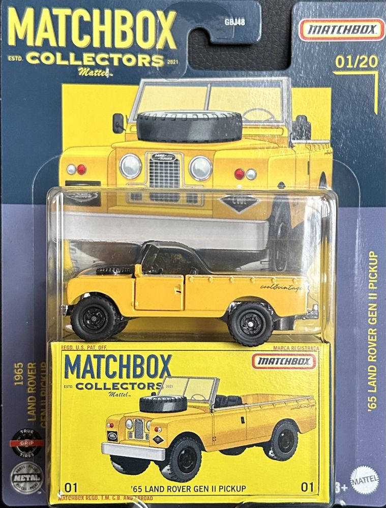 Matchbox Collectors '65 Land Rover Gen II Pickup