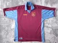 UNIKAT koszulka piłkarska West Ham United PONY 97/98 vintage sportowa