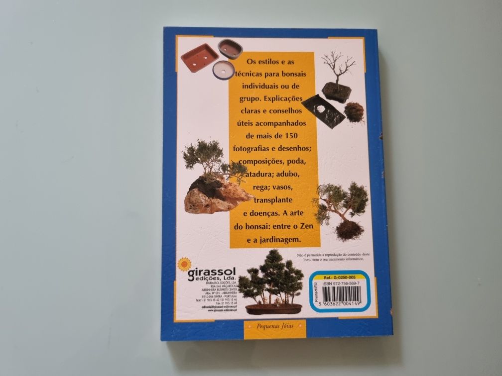 Livro "O Cultivo do Bonsai"