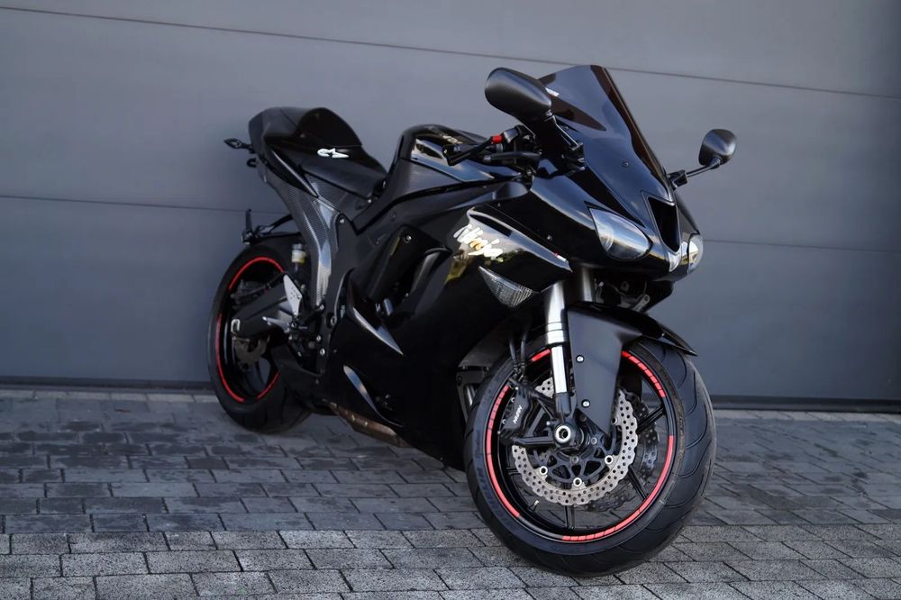 Kawasaki Ninja ** ZX-6R ZX6R 600P - Diablo Black- Z Niemiec * 32TKM - Dodatki **