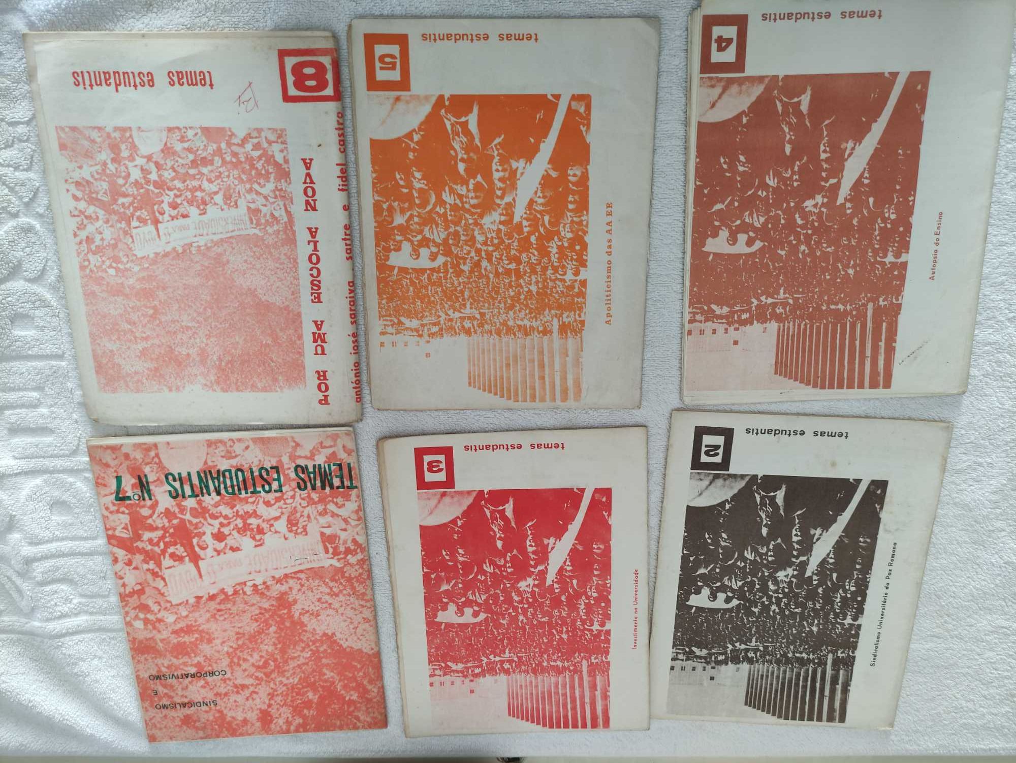 Revistas do movimento estudantil 1965 a 1969 (univ. de Coimbra  )