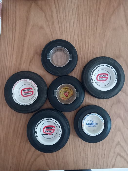 Cinzeiros automobilia antigos mabor e minerva