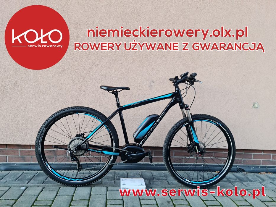 Rower elektryczny górski MTB FOCUS koła 29 aluminium shimano DEORE xt