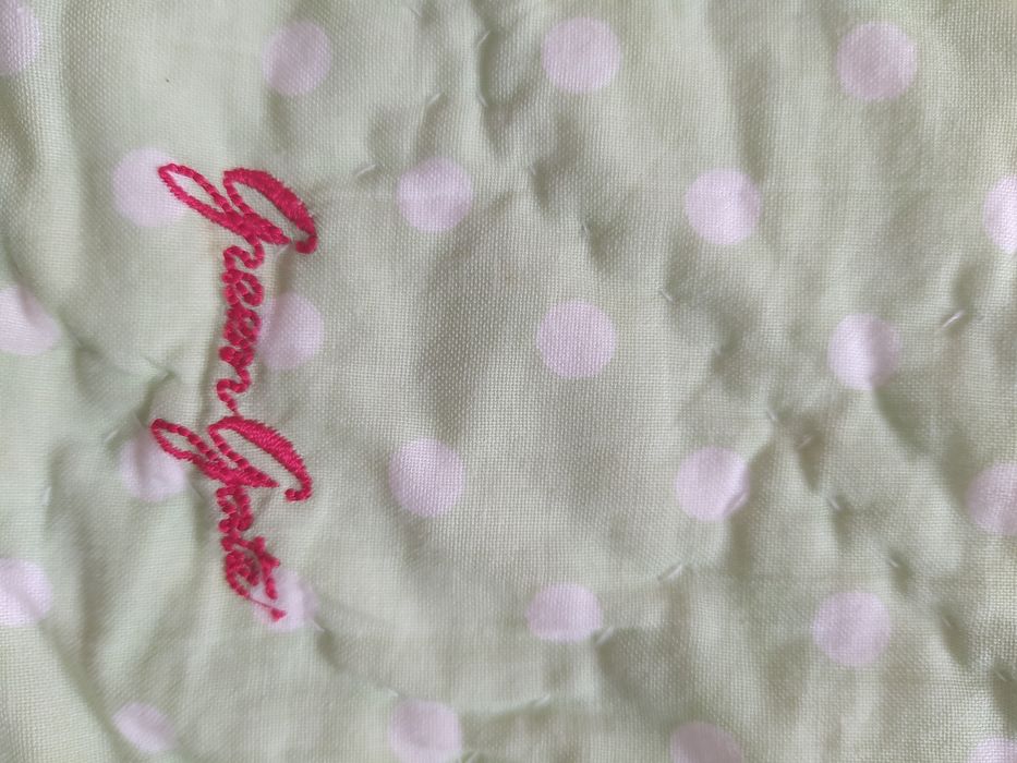 Colcha Green Gate quilt reversível cama solteiro