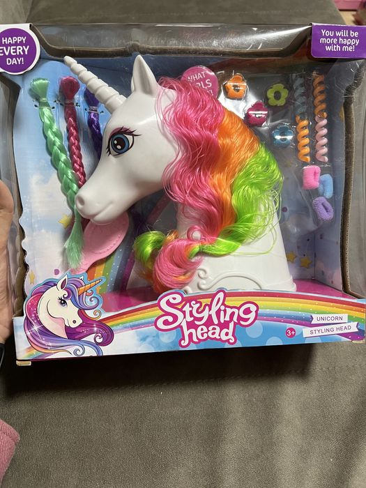 Единорог unicorn голова для причесок