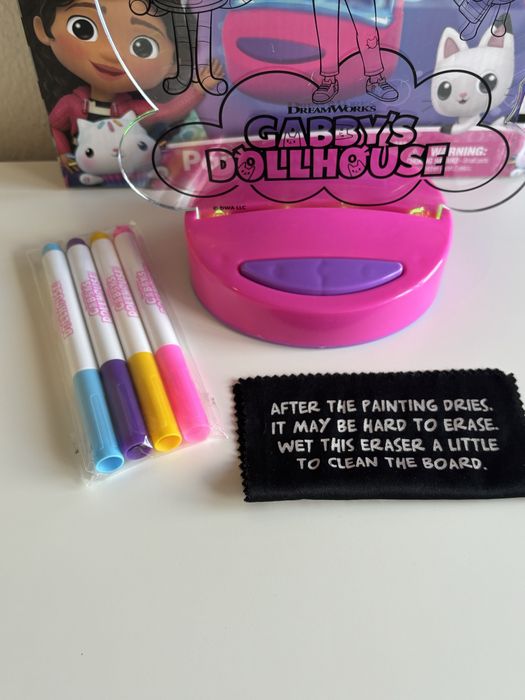 Candeeiro de Pintar Gabby’s Dollhouse