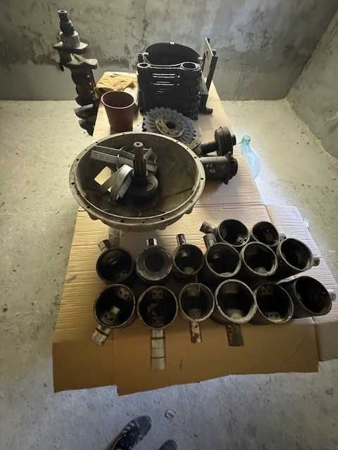 TATRA 148 Zestaw części korbowód, tłoki, wał korbowy, sprzęgło tarcza