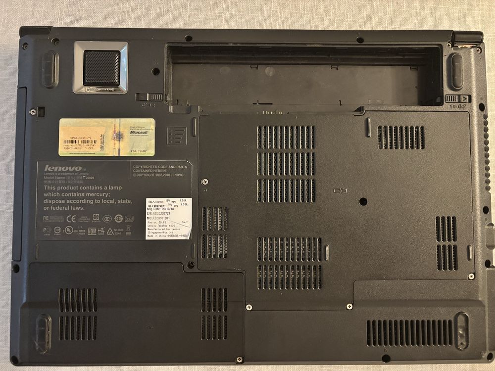 Laptop Lenovo.