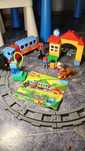 Потяг lego duplo залізниця10507,поїзд 10882,колії 10980