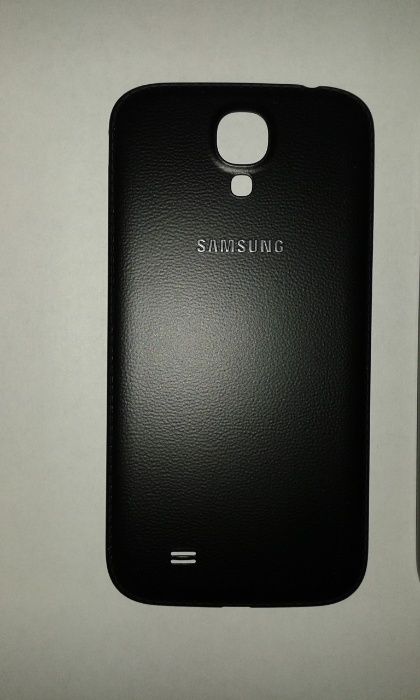 Задняя крышка корпуса Samsung Galaxy S4 Black Edition (под кожу)