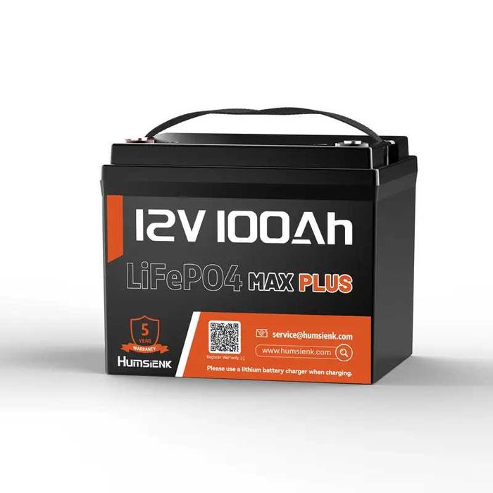 Akumulator Humsienk 12V 100Ah MAX LiFePO4 Li-Ion