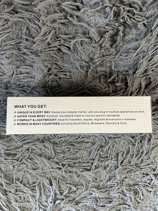 Traveldapter, Listwa zasilająca z 3 gniazdami