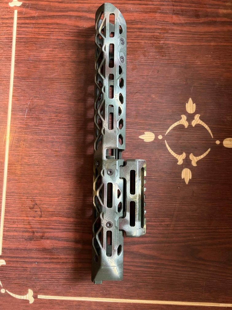 CRC 1U004A-MIL | Довга цівка M-LOK з короткою накладкою для АК MultiCa