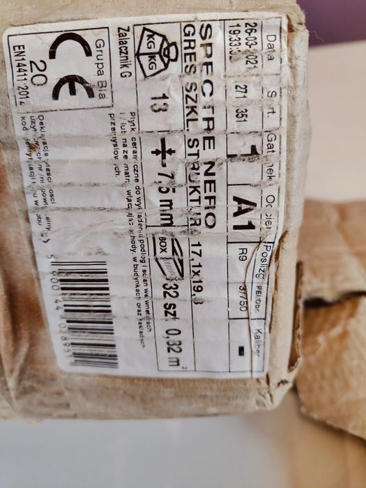 Płytkie na ścianę paradyż czarne 5 kontne