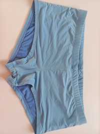 Kostium kąpielowy niebieski 38, dół - spodenki