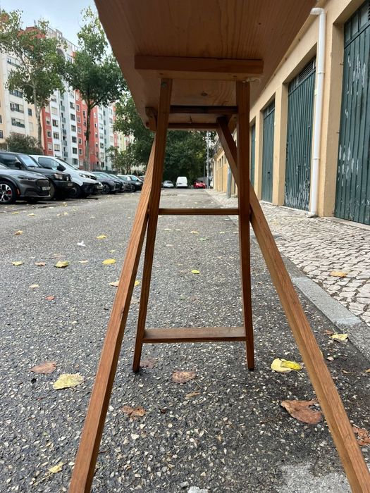 Tábua de #engomar em madeira #vintage