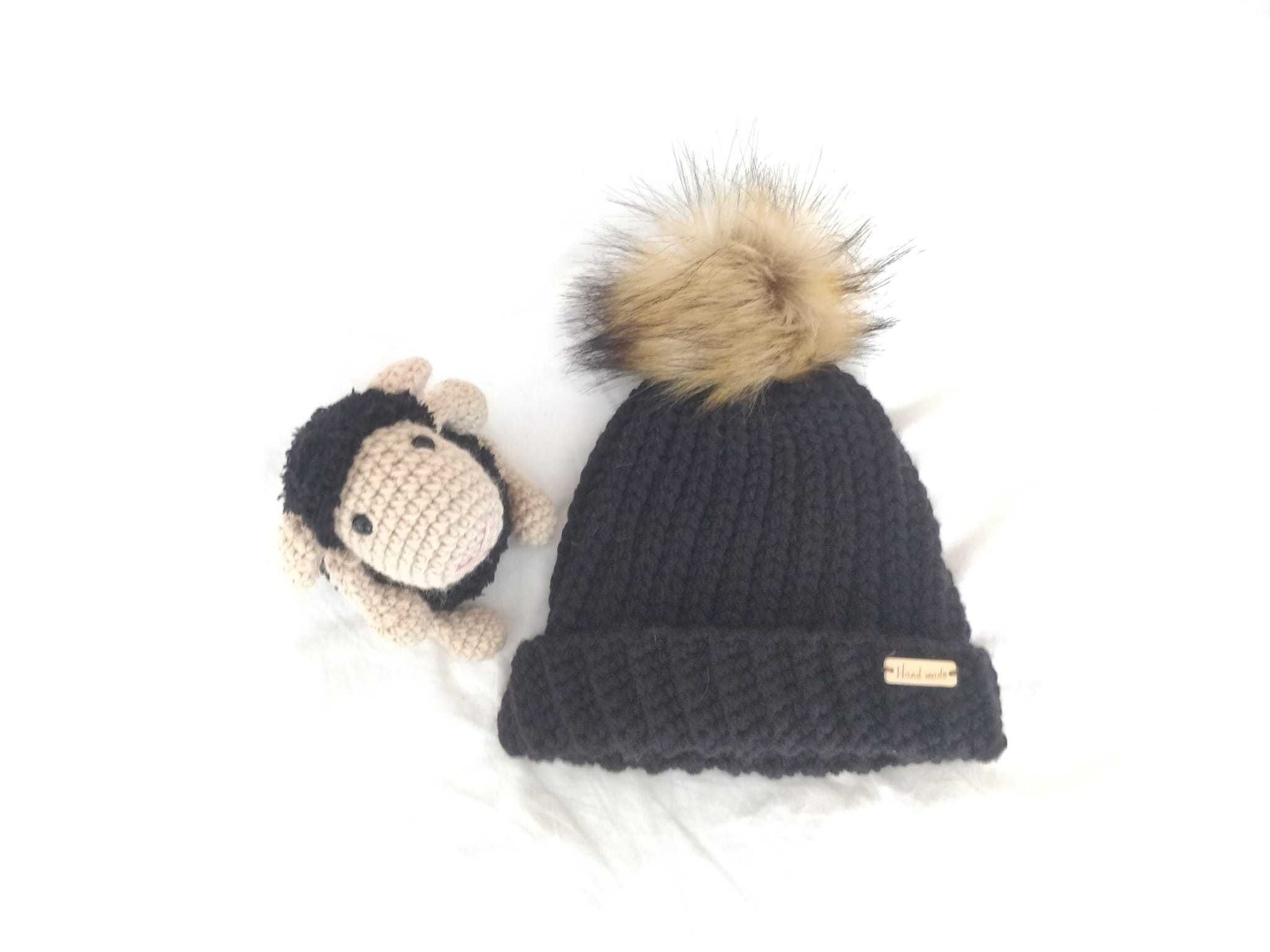 Gorro para criança + amigurumi