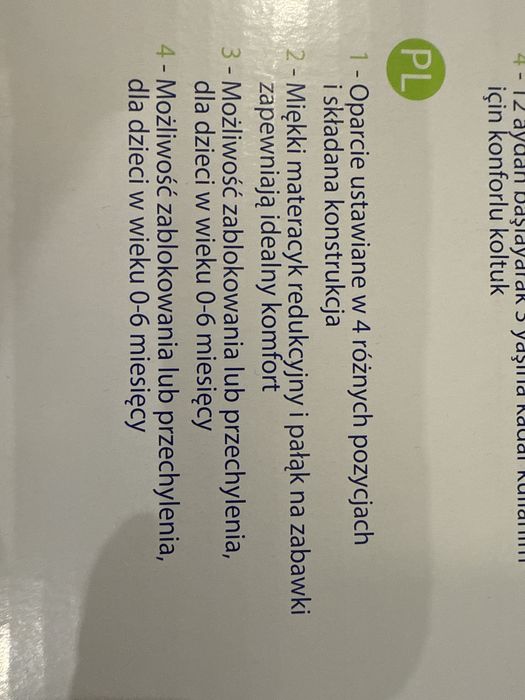 Bujaczek leżaczek Chicco Hoopla szary do 18kg